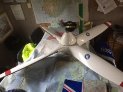 Hoffmann 4 blader propell